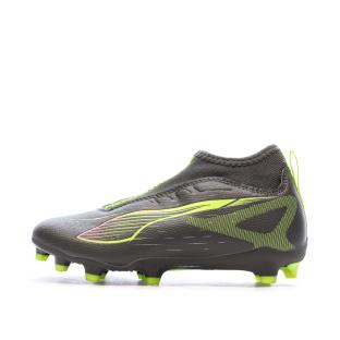 Chaussures de football Grises/Jaunes Garçon Puma Ultra 5 vue 0