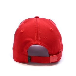 Casquette Rouge Mixte Lacoste Twill Big Croch vue 3