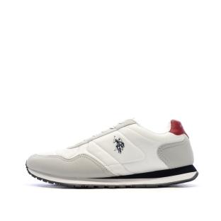 Baskets Blanches/Grises/Marines Femme US Polo ASSN FS1 vue 0