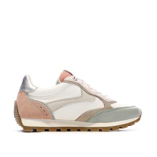 Baskets Blanches/Roses/Bleu Femme Chaussures Piel vue 0