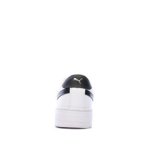 Baskets Blanches/Noires Fille Puma Jewel vue 3