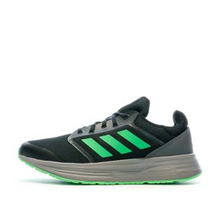 Chaussures de Running Noire/Verte Homme Adidas Galaxy 5 pas cher