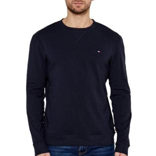Sweat Noir Homme Tommy Hilfiger Track pas cher