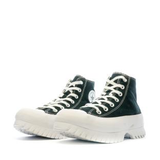 Baskets Noires Femme Converse CTAS Lugged 2.0 vue 6
