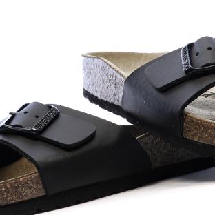 Claquettes Noires Homme Birkenstock Madrid vue 0