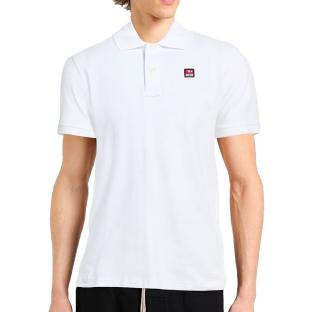 Polo Blanc Homme Diesel Smith A19714 vue 0