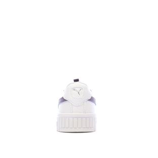 Baskets Blanches/Violettes Femme Puma Carina 2.0 vue 3