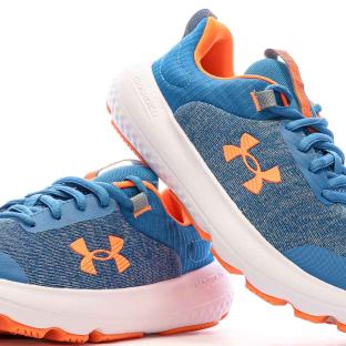 Baskets Bleu/Orange Garçon Under Armour Charged Revitalize vue 0