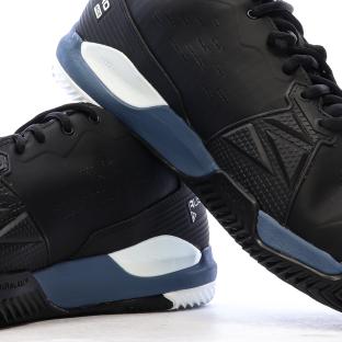 Chaussures de tennis Noires/Bleu Homme Wilson Rush Pro vue 7