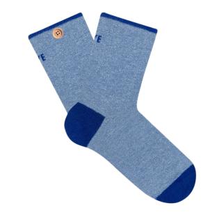 Paire de Chaussettes Bleu Femme Cabaia pas cher