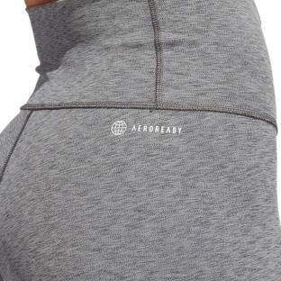 Legging Gris Clair Femme Adidas Optime vue 3
