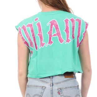 Camiseta de tirantes Kaporal Vicky verde de mujer ver 0