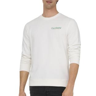 Sweat Blanc Homme Only & Sons Sten vue 0