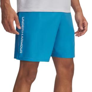 Short Bleu Homme Under Armour Wdmk vue 0