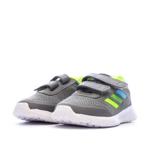 Baskets Grises Garçon Adidas Tensaur vue 6