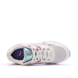 Baskets Rose/Blanc Femme Puma Bouncy vue 4