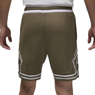 Short de Basketball Kaki/Blanc Homme Nike DX1487 vue 2