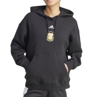 Argentine Sweat à Capuche Noir Femme Adidas Afa vue 0