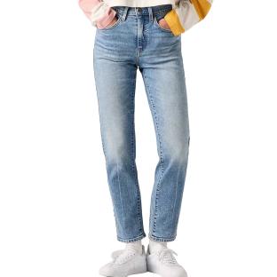 Jean 724 Bleu Classique Femme Levi's High Rise Straight vue 0