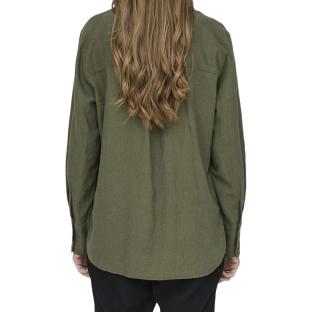 Chemise Kaki Femme JDY Linen vue 0