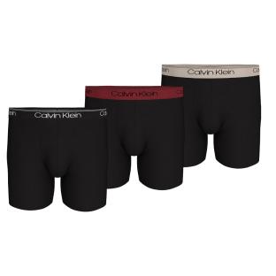 3xBoxers Noir Homme Calvin Klein Jeans Trunk pas cher