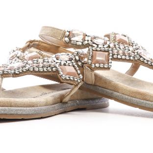 Sandales Jaune à Bijoux Femme XTI 144017 vue 7
