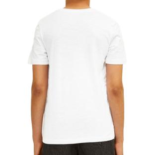 T-shirt Blanc Garçon Jack & Jones Branding vue 2