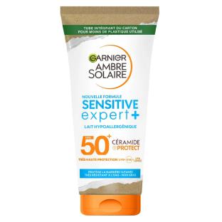 Crème Solaire Garnier Sensitive Expert Fps50+ 175ml pas cher
