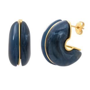 Boucles D'oreilles Marine Femme Clio Blue Livia vue 0