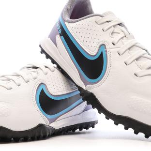 Chaussures de Football Blanche Garçon Nike Legend 9 Academy vue 7