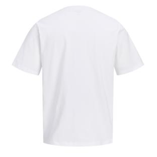 T-Shirt Blanc Homme Jack & Jones Jordog vue 0