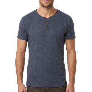 T-shirt Bleu Marine Homme Paname Brothers TAZIO vue 0