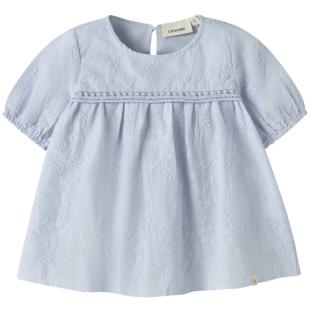 Blouse Bleu Fille Lil' Atelier Jiva Loose vue 0