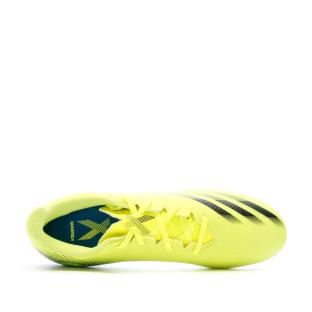 Chaussures de football Jaune Homme Adidas X Ghosted.4 vue 4