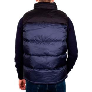 Doudoune sans manche Marine Homme Schott Utahv vue 0