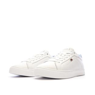 Baskets Blanches/Bleu Femme Tommy Hilfiger Sporty vue 6