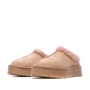 Boots Rose Femme Xti Slippers vue 6