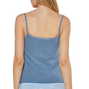 Débardeur Bleu Femme Tommy Hilfiger Gmd vue 2