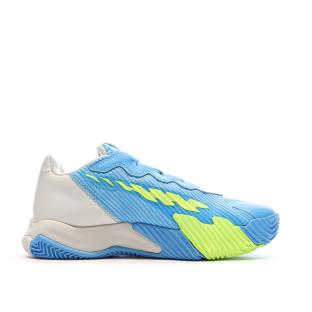 Chaussures de Padel Bleu Clair/Vert Homme Puma Nova Court vue 2
