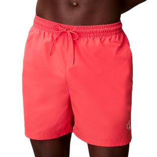 Rosa Badeshorts für Herren von Calvin Klein Jeans mit Kordelzug Ansicht 0
