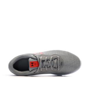 Chaussures Gris/Rouge Homme Under Armour Mojo 2 vue 4