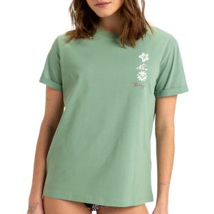 T-Shirt Vert Femme Roxy Ocean Regular pas cher