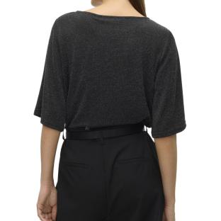 Top Noir/Argenté Femme Vero Moda Kanva vue 2