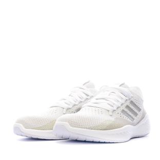 Chaussures de running Blanc/Gris Femme Adidas Fluidflow 2.0 vue 6
