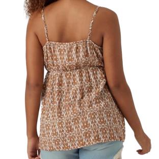 Top Blanc/Marron Femme Mamalicious Rita vue 2