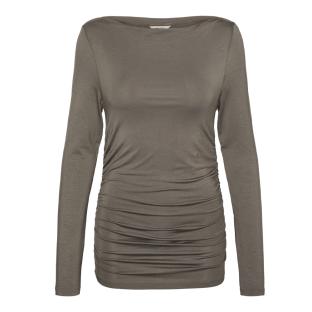 T-Shirt Taupe Femme Vero Moda Saanvi pas cher