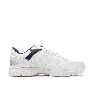 Chaussures de Sport Blanc/Marine Homme Hummel Court Control II vue 2