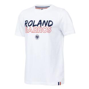 T-shirt Blanc Enfant Roland-Garros pas cher