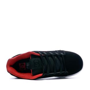 Baskets Noir/Rouge Femme DC Shoes Serial Grfk vue 4