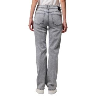 Jean Droit Gris Femme Pieces Kellys vue 2